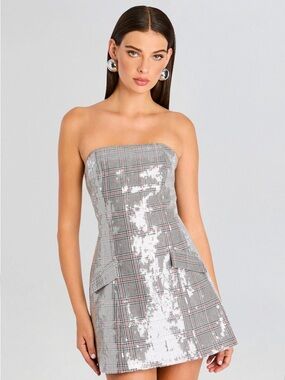 RETROFETE CROWNE SEQUIN DRESS